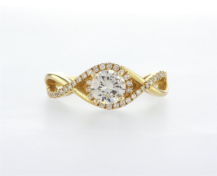 טבעת אירוסין מעוצבת